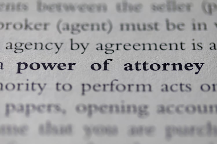 Creating a Power of Attorney