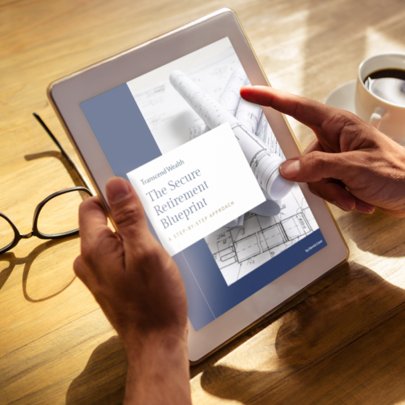 Secure Retirement Blueprint tablet view 1